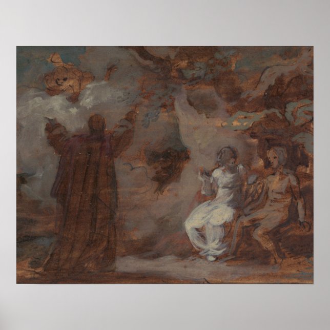 Robert Smirke - Prospero Conjuring a Masque Poster (Vorne)