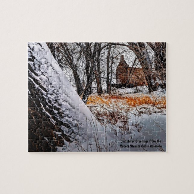 Robert Strauss Cabine Colorado. Jigsaw Puzzle (Horizontal)