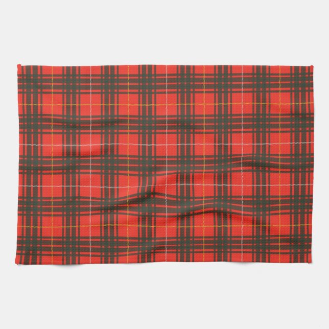 Robert the Bruce Tartan Handtuch (Horizontal)