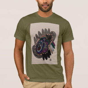 Robert Vincent Peters Abstraktes Kunst Zeichnungs- T-Shirt