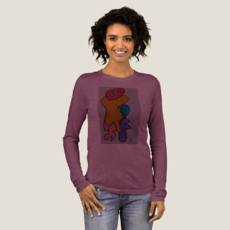 Robert Vincent Peters Marker Art Langarmshirt Tri-Blend Shirt