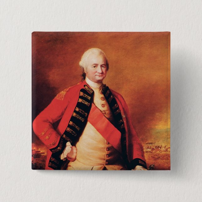RobertClive 1. Baron Clive, c.1773 Button (Vorderseite)