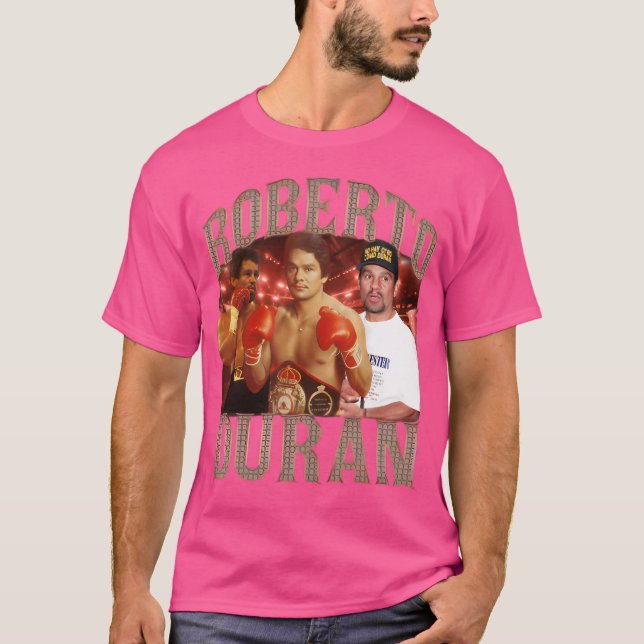 Roberto Duran Vintag T-Shirt (Vorderseite)