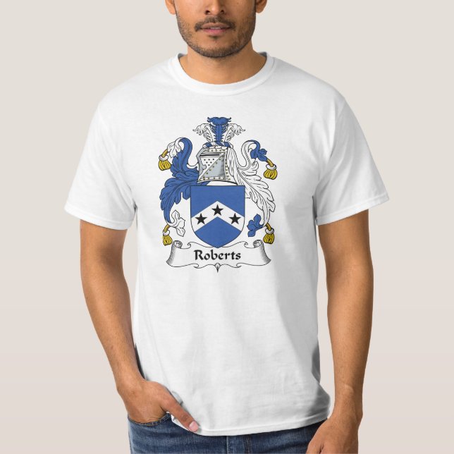 Roberts-Familienwappen T-Shirt (Vorderseite)