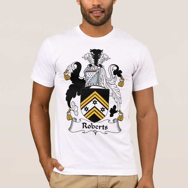 Roberts-Familienwappen T-Shirt (Vorderseite)