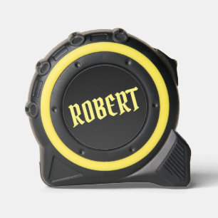 Robert's Imitate Carbon Fiber Maßband
