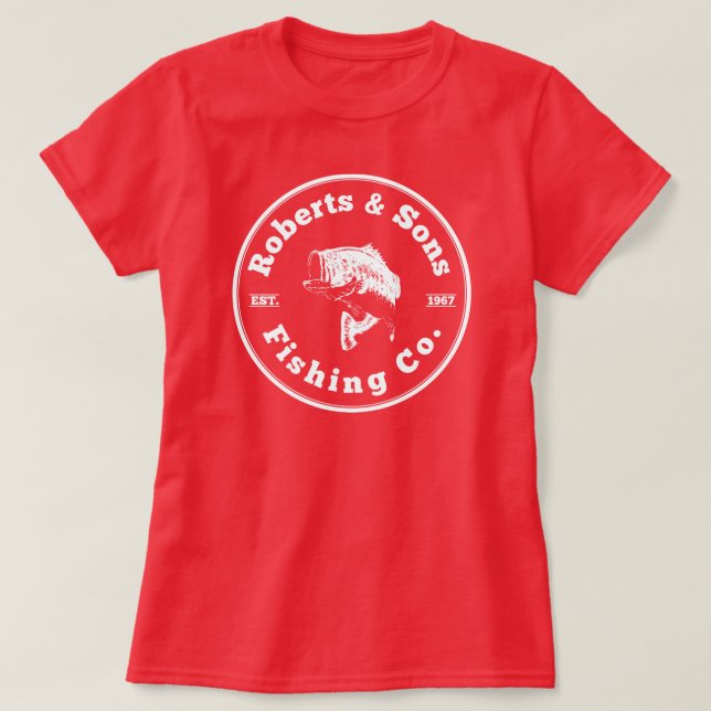 Roberts u. Söhne, die den T - Shirt Co.-Frauen (Design vorne)