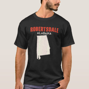Robertsdale Alabama USA Bundesstaat Amerika Reise T-Shirt