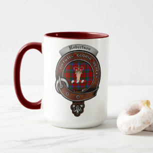 Robertson Clan Badge Combo 15oz Mug