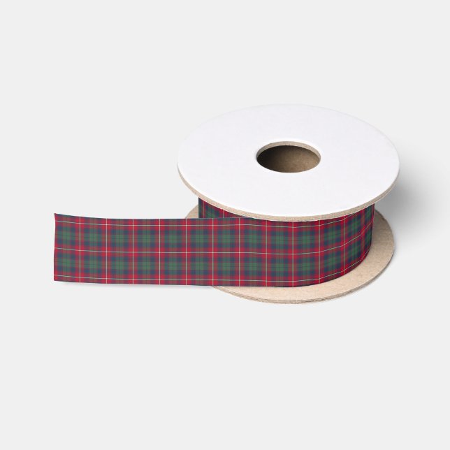Robertson Clan Tartan Satinband (Spule)