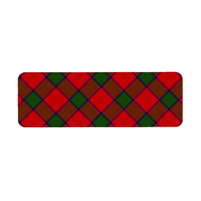 Robertson tartan rot kariert (Vorne)