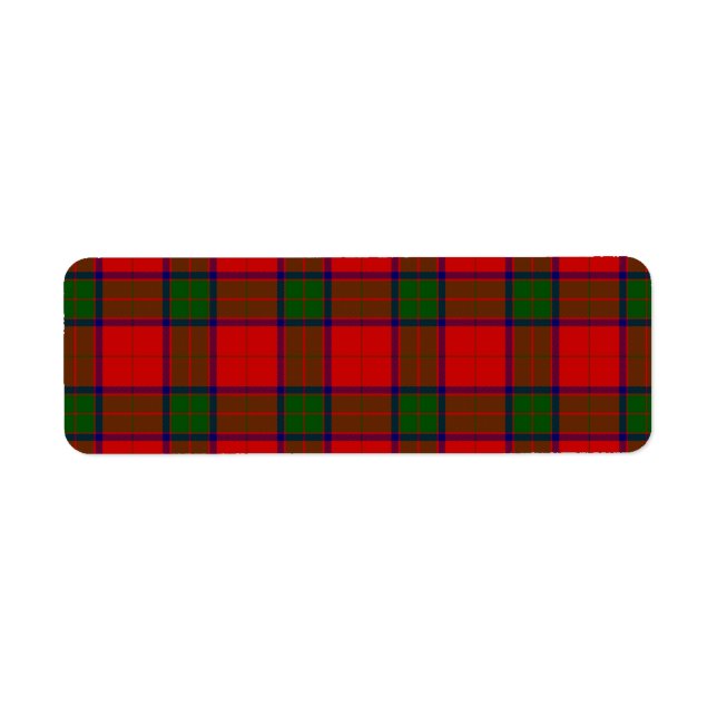 Robertson tartan rot kariert (Vorne)