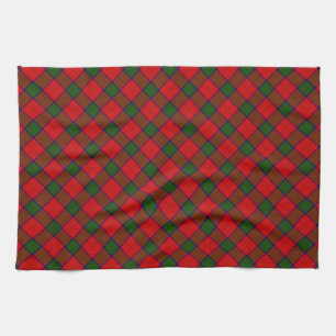 Robertson tartan rot kariert geschirrtuch