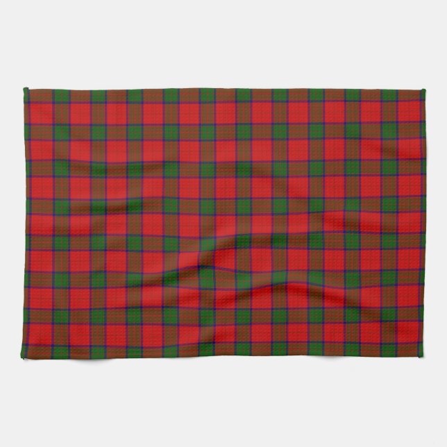 Robertson tartan rot kariert geschirrtuch (Horizontal)