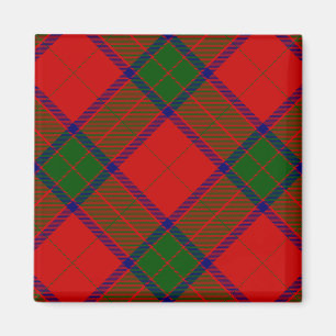 Robertson tartan rot kariert magnet