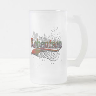 Robertsontartan-Schmutz Mattglas Bierglas