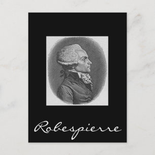 Robespierre Postkarte