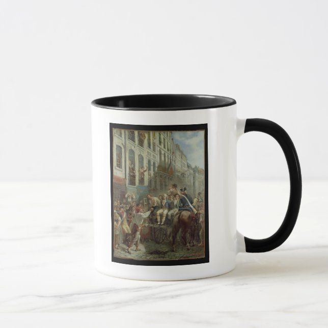 Robespierre und Heiliges-Gerade Tasse (Rechts)
