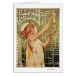 Robette Absinth Werbeplakat