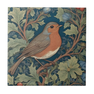 Robin Bird William Morris Stil Richtig Fliese