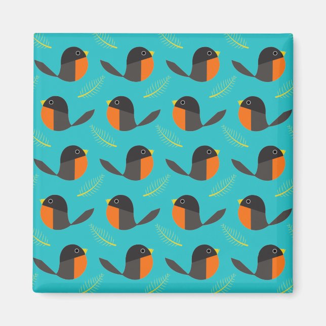 Robin Birds Magnet (Vorne)