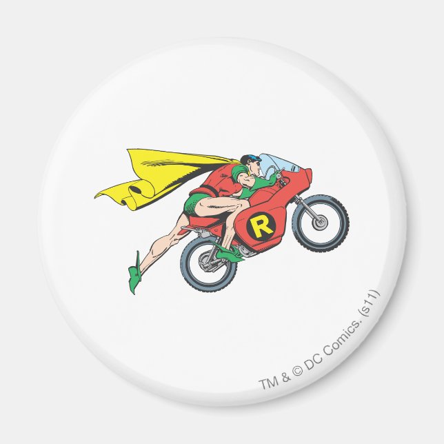 Robin & Cycle Magnet (Vorne)