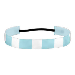 Robin Egg Blau und Weiß Streifen 1" Doppelseil