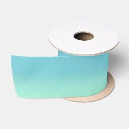 Robin Egg Blue und Mint Green Ombre Satinband