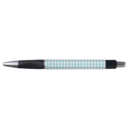 Robin Egg Blue und White Zickzack Pattern Emmy Kugelschreiber