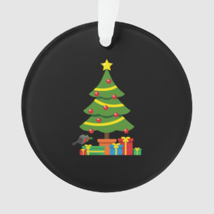 Robin Et Coloré Présents Sous Arbre De Noël