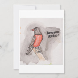 Robin Greeting Card Einladung