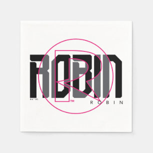 Robin Hi-Tech Name Grafik Serviette