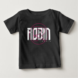 Robin Hi-Tech Name Graphic Baby T-shirt