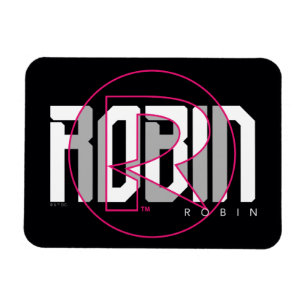 Robin Hi-Tech Name Graphic Magnet