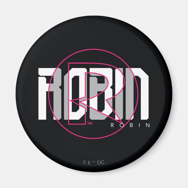 Robin Hi-Tech Name Graphic Magnet (Vorne)