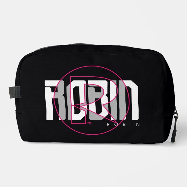 Robin Hi-Tech Name Graphic Waschbeutel (Vorderseite)