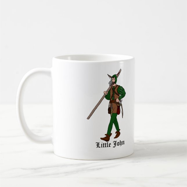 Robin Hood and Little John Mug Kaffeetasse (Links)