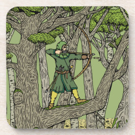 Robin Hood Getränkeuntersetzer