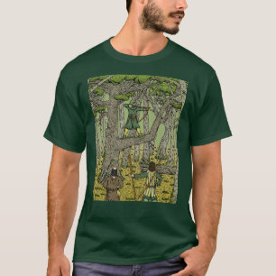 Robin Hood im Sherwood Forest T-Shirt