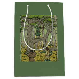Robin Hood im Sherwood-Wald Mittlere Geschenktüte