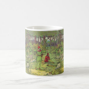 Robin Hood im Wald Kaffeetasse
