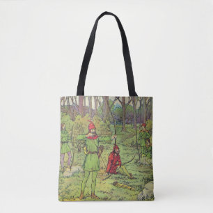 Robin Hood im Wald Tasche