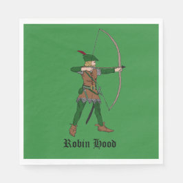 Robin Hood napkin Serviette