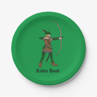 Robin Hood Paper Plate Pappteller