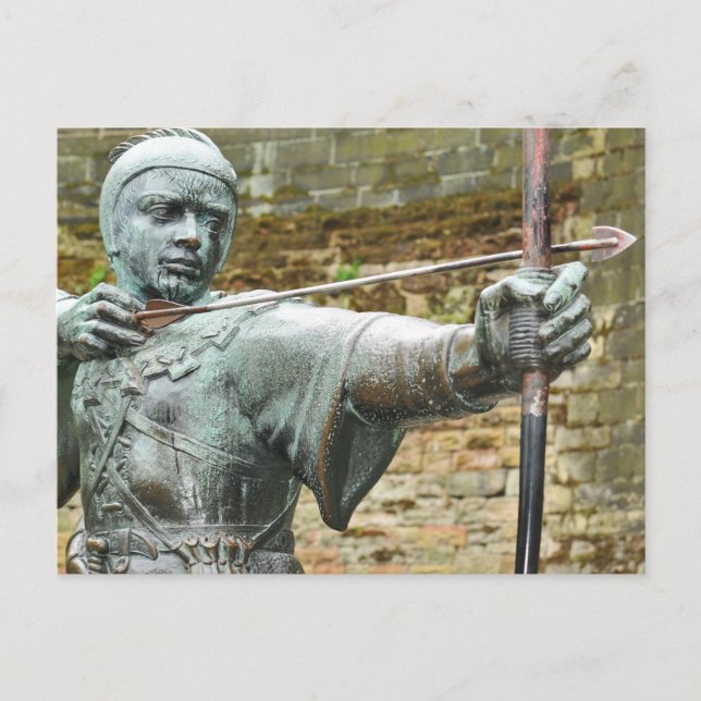 Robin Hood Postkarte (Vorderseite)