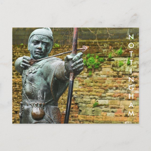 Robin Hood Postkarte (Vorderseite)