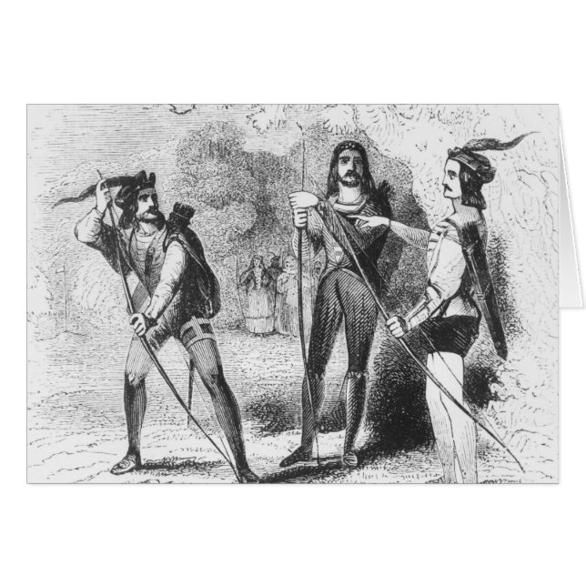 Robin Hood, Scharlachrot und John (Vorderseite (Horizontal))