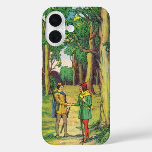 Robin Hood und Klein John iPhone 16 Hülle