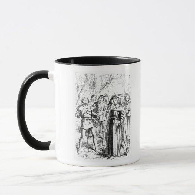 Robin Hood und König Richard I Tasse (Links)