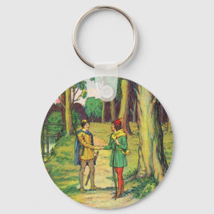 Robin Hood und Little John Schlüsselanhänger